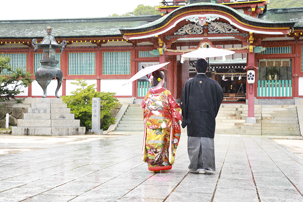 防府天満宮挙式と割烹天神なか谷 山口県 神社結婚式