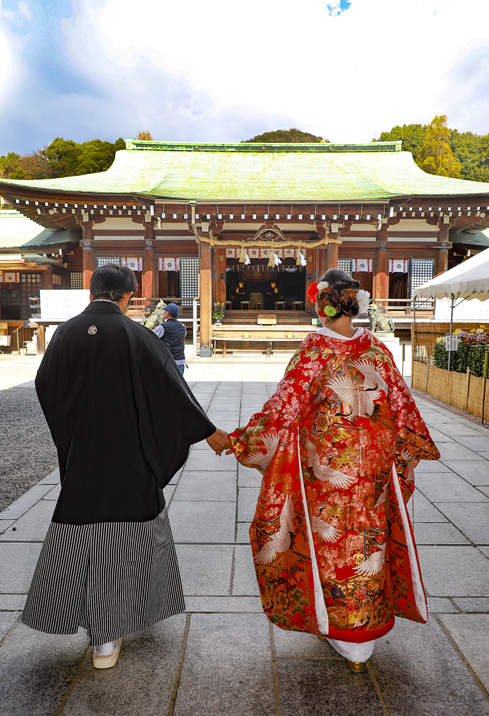 神社挙式 防府天満宮 山口県 神社結婚式